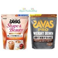 ราคา Meiji Savas whey protein/Weight down/Shape&Beauty เมจิ ซาวาส เวย์โปรตีน (25968704688)