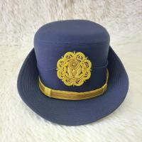 ราคา หมวกครูหญิงเอกชน สีกรม แบบหม้อตาล (22718670368)