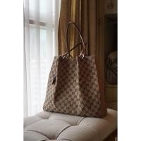ราคา GucciToteBagมือสองผ้าผสมหนัง (10029049252)