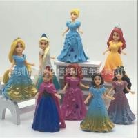 ราคา FF / โมเดลเจ้าหญิง เจ้าหญิง เปลี่ยนชุดได้เซท 8 ตัว (1457676932)