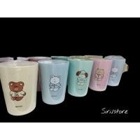 ราคา แก้วน้ำพลาสติกพาสเทลเพ้นท์ลายการ์ตูน 500 มล. ลายการ์ตูนน่ารัก ทนร้อน ทนเย็น Moshi Moshi รุ่น 363 (42209322796)