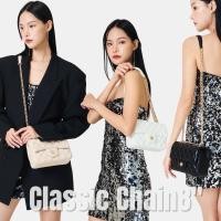 ราคา รุ่นใหม่ KEEP Classic Chain Bag ขนาด 8 นิ้ว กระเป๋าสะพายข้าง กระเป๋าออกงาน [มีบริการหลังการขาย] (25010669587)