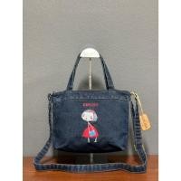ราคา AEIOU No.274 กระเป๋ายีนส์ สะพายข้าง Girlish รุ่น ตุ๊กตา ลิขสิทธิ์แท้ (28205805816)