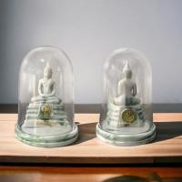 ราคา หลวงพ่อโสธร หลวงพ่อโสธรหินอ่อน ครอบแก้ว วางหน้ารถ ตั้งโต๊ะทำงาน พระครอบแก้ว (29730409245)