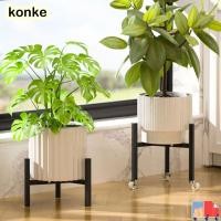 ราคา KONKE ชั้นวางขาตั้งดอกไม้, ขายึดกระถางดอกไม้แบบตั้งพื้นโลหะ, ชั้นวางสามเหลี่ยมประหยัดพื้นที่พร้อมล้อเลื่อนชั้นวางของชาวไร่กลางแจ้งในร่ม (57002543828)