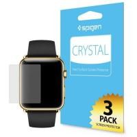 ราคา ฟิล์ม Spigen Apple Watch Screen Protector Crystal 42mm ไม่เต็มจอ ใส่ได้ทุกเคส ในกล่องมี 3 ชิ้น (1415126876)