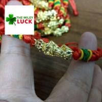 ราคา ปี่เซี๊ยะด้ายแดงมหาเศรษฐี รุ่น คาบเหรียญ!!! ทำพิธีปลุกเสกแล้วแน่นอน ***** พิธีดี ***** (2096600157)