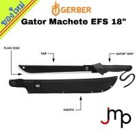 ราคา Gerber Gator Machete Blk EFS Machete ใบ18นิ้ว ของแท้‼️ แบรนด์อเมริกา (42275323256)