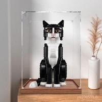 ราคา เหมาะสําหรับแมวใสป้องกันฝุ่นปกอะคริลิเลโก้ทักซิโด้กล่องป้องกันฝุ่น21349กล่องเก็บกล่องแสดงรูป FWRS (50253041652)