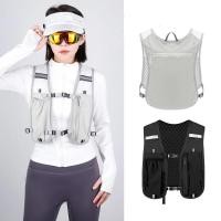 ราคา เสื้อแจ็กเก็ตและกระเป๋าเป้สะพายหลังแบบสปอร์ตสำหรับทุกเพศ ใช้ได้ทั้งวิ่ง เดินป่า ออกกำลังกาย ขี่จักรยาน และบรรจุน้ำได้ พร้อมถุงน้ำและที่ใส่โทรศัพท์กันน้ำ (53750714686)