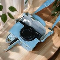 ราคา เหมาะสําหรับ Sony ZV1 กระเป๋ากล้อง RX100M6 กระเป๋ากล้อง DSC-RX100M5M3 การ์ดสีดํา 7 กล้องหนัง (44263299775)