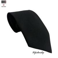 ราคา เนคไทสำเร็จรูปไม่ต้องผูก สีดำ⚫️ผ้าลีวาย (เนคไทชุดกากีคอแบะตำรวจ,เนคไทนักศึกษา) (17971362251)