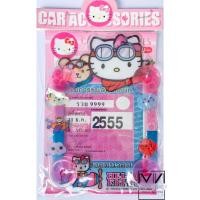 ราคา คิตตี้ สติ๊กเกอร์ติดป้ายภาษี แผ่นสติ๊กเกอร์พรบรถยนต์ สติ๊กเกอร์ แต่งรถ kitty captain (18602887060)