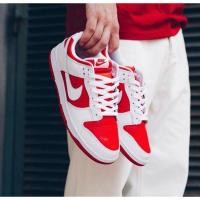 ราคา [ พร้อมส่ง ของแท้ 100% ] Nike Dunk Low Championship Red สีแดงขาว (24422806847)