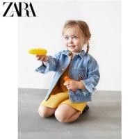 ราคา เสื้อแจ็คเก็ตยีนส์ Zara mickey สําหรับเด็กผู้หญิง 1-5Y (27480991987)