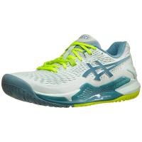 ราคา รองเท้าเทนนิสผู้หญิง ASICS GEL RESOLUTION 9 WOMEN SHOES (WIDE 2E) SOOTHING SEA (20482860805)