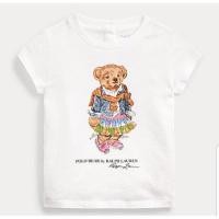 ราคา เสื้อยืด เด็กหญิง Polo Ralph Lauren Bear แท้ 100% นำเข้า USA. (8738775448)