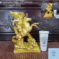 ราคา เทพเจ้ากวนอูขี่ม้าสูง41cm/16หิว งานเรซิ่น (5317009992)