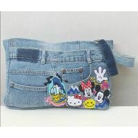 ราคา Disney pouch/jean pouch/กระเป๋าสตางค์แบบหนีบ/jean recycle/jeanucycle/กระเป๋าเรียบง่าย (27004030237)