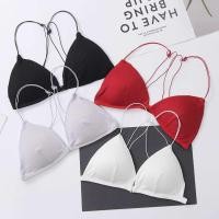 ราคา บรา สายเดี่ยว ตะขอหน้า ใสสบาย ไร้โครง #bra-801 (4401076323)