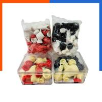 ราคา หมากรุกไทย ขาว-ดำ ขาว-แดง รุ่นมาตรฐาน พลาสติกเงา กล่องพลาสติก แถมฟรี กระดานหมากรุกกระดาษ กระดาน หมากรุก หมากฮอท (24090455998)