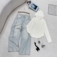 ราคา SELECT - เสื้อยืดแขนยาว Bigsize ผสมยีนส์ Youthful Silver Grey Down - (G51+Q572) (45403273731)