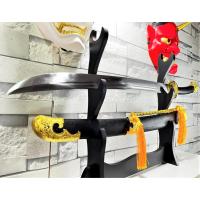 ราคา กระบี่จีน ดาบใบใหญ่ กระบี่โบราณ ประดับฟิตติ้งทอง วัสดุเกรดคุณภาพดี มีกล่องเก็บ ชั้นวาง น้ำยาโชจิ พร้อมส่ง (13391125700)