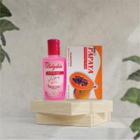 ราคา RDL สบู่มะละกอ145g+โทนเนอร์ชมพู60ml (42111358374)