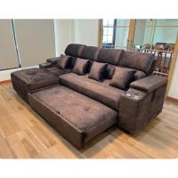 ราคา โซฟาตัวแอลเข้ามุม ดึงนอน ขนาด 300cm พนักพิงปรับได้ 3 ระดับ สามารถเลือกสี` (29372772883)