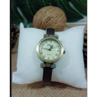 ราคา นาฬิกา ข้อมือ สายหนังแท้ เส้นเล็ก สีน้ำตาล แฟชั่น วินเทจ หน้าปัดกลม แบบผู้หญิง สินค้าลดราคา เคลียร์สต๊อก (28472866633)
