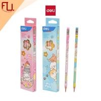 ราคา Deli ดินสอไม้ 2B (12แท่ง) No.C012-2B (27891009951)