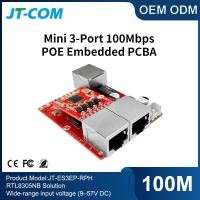 ราคา JT-COM โมดูลสวิตช์ PoE แบบฝังตัว 3 พอร์ต 100M | อินพุตกว้าง 9–57V | -40℃~75℃ เทมกว้าง | สําหรับไฟ การทําเหมืองแร่ ระบบ Automation IPC/PLC (47253011908)