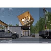 ราคา แบบบ้าน 3 ชั้น มินิมอล จั่วเอียง (41458101628)