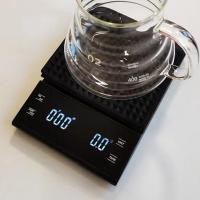 ราคา เครื่องชั่งกาแฟดิจิตอล จับเวลา ใช้ถ่าน AAA จอLED ระบบทัชสกรีน(3กก./0.1ก)Coffee Digital Scale K0CR (43914107448)