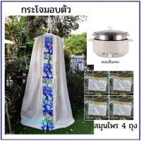 ราคา กระโจมอบ พร้อมหม้อต้ม แถมฟรีสมุนไพรสูตรเข้มข้น 4 ถุง กระโจมอบตัว กระโจมอยู่ไฟ อบสมุนไพร อบตัวหลังคลอด สมุนไพรอบหลังคลอด (22410615463)