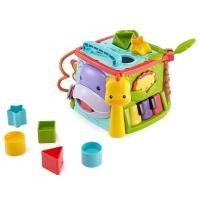 ราคา กล่องกิจกรรม บล็อกหยอด บอล Fisher-Price® Play & Learn Activity Cube (12203300995)