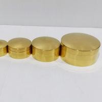ราคา ตลับทองขนาด 6 นิ้ว ทองเหลืองแบบเรียบ (21118999228)