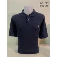 ราคา เสื้อโปโล Nautica มือสอง อก52 (19421542358)