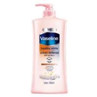 ราคา Vaseline Healthy White Body Lotion SPF24 วาสลีน โลชั่นบำรุงผิวกาย เฮลธี้ไวท์ เอสพีเอฟ 24 พีเอ++ 550 มล.