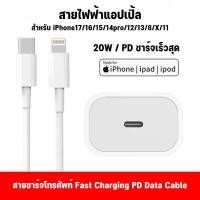ราคา COD สายชาร์จเร็วไอโฟน 8-14 Series สายชาร์จ+หัวชาร์จ สายชาร์จไอโฟน PD 20W (54953135509)