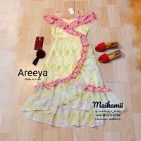 ราคา เดรสลูกไม้สีเหลือง ป้ายareeya (M)​ (1667819159)