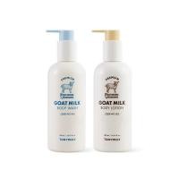 ราคา TONYMOLY Premium Goat Milk Moist Body Wash/Body Lotion 300ml (22179057934)