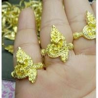 ราคา แหวนทองเหลืองลายพญานาค (25056964191)