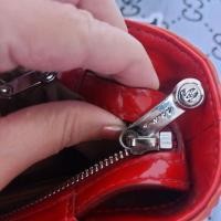 ราคา wanlimaแบรนด์หนังแก้วสีแดงส้มมุก (11568866006)