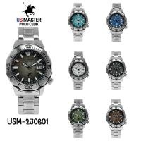 ราคา US Master Polo Club นาฬิกาข้อมือผู้ชาย สายสแตนเลส รุ่น USM-230601 (20286282918)