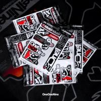 ราคา Oneonenine Ksr Sticker Pack Original - 1 แพ็ค (6 ชิ้น) - อุปกรณ์สติ๊กเกอร์เครื่องเขียนกระดาษ (26835018954)