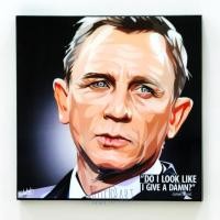 ราคา James Bond 007 #2 เจมส์ บอนด์ Daniel Craig รูปภาพ​ติด​ผนัง​ pop art หนัง กรอบรูป แต่งบ้าน ของขวัญ โปสเตอร์ (6837563588)