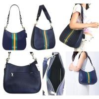 ราคา COACH แท้ % JES HOBO WITH VARSITY STRIPE 80643 (3180142208)