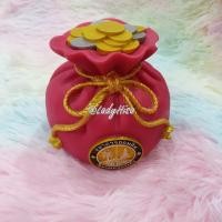 ราคา กระปุกออมสิน GSB มือสอง กระปุกออมทรัพย์ ถุงเงิน ทอง ถุงชมพู สภาพสวย ธนาคารออมสิน (6259561847)