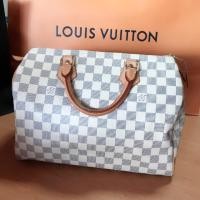 ราคา แท้%Louis Vuitton Speedy 30 Azur (Used ) (3541896304)